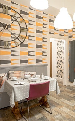 view of breakfast room